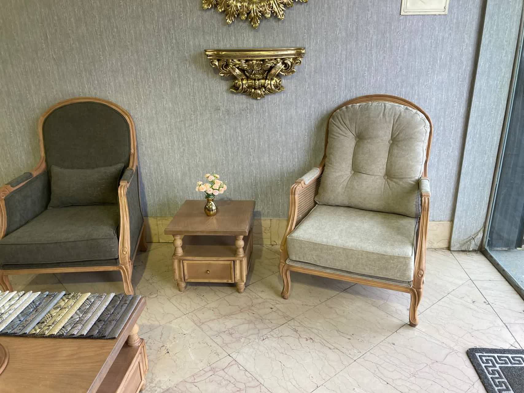 مبل کلاسیک چستر فرانسوی هلنا 8 نفره