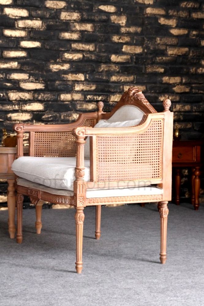 مبل کلاسیک فرانسوی کاجی 8 نفره