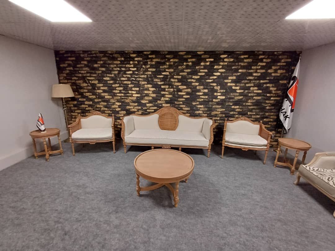 مبل کلاسیک فرانسوی کاجی 8 نفره