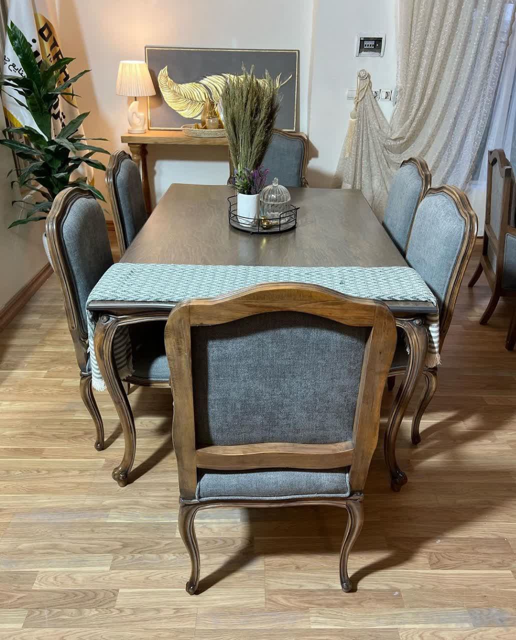 مبل کلاسیک فرانسوی کاپریس 8 نفره