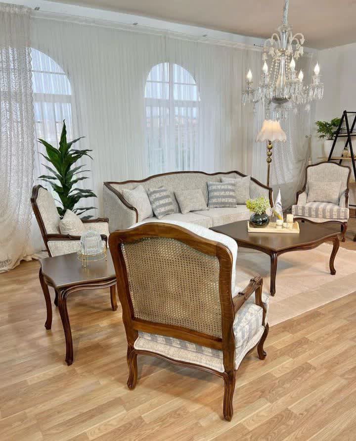 مبل کلاسیک فرانسوی راشل 7 نفره