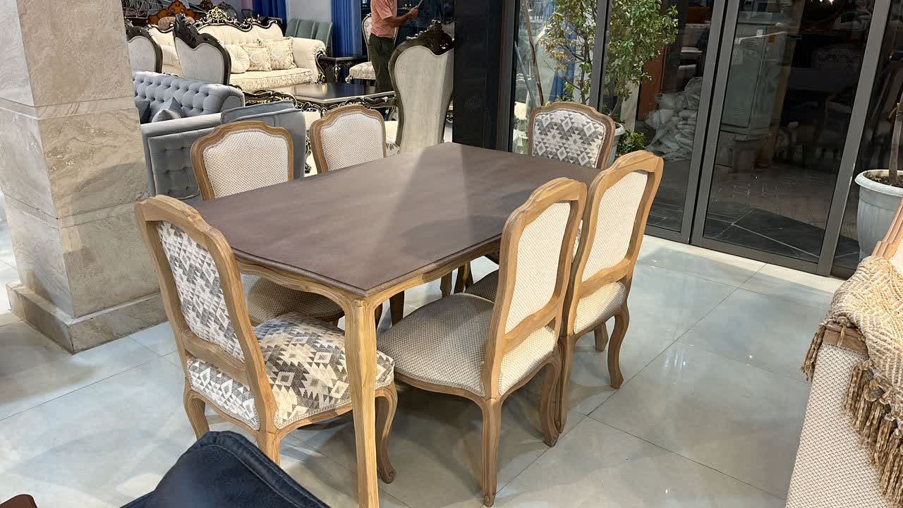 مبل کلاسیک فرانسوی راشل 7 نفره