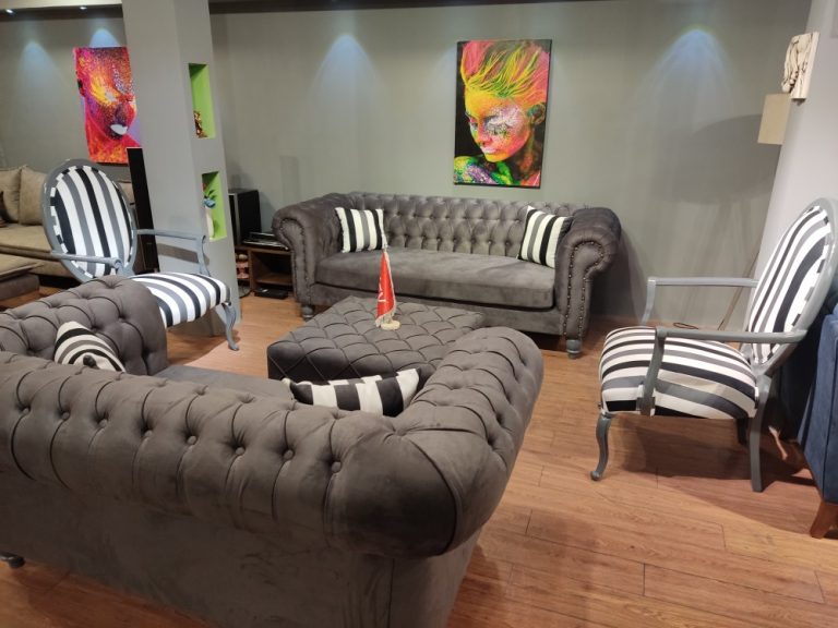 مبل راحتی چستر لوگانو 7 نفره