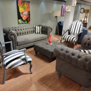 مبل راحتی چستر لوگانو 7 نفره