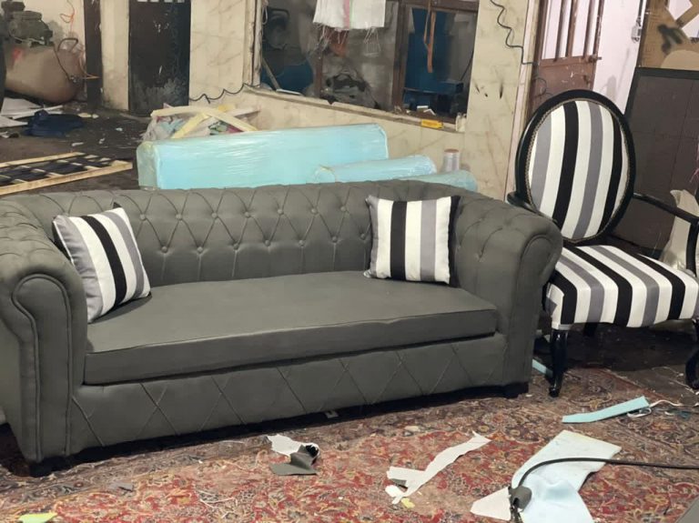 مبل راحتی چستر لوگانو 7 نفره