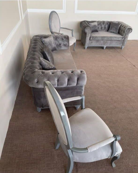 مبل راحتی چستر لوگانو 7 نفره