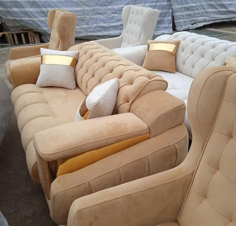 مبل راحتی چستر مدل ماهور 8 نفره