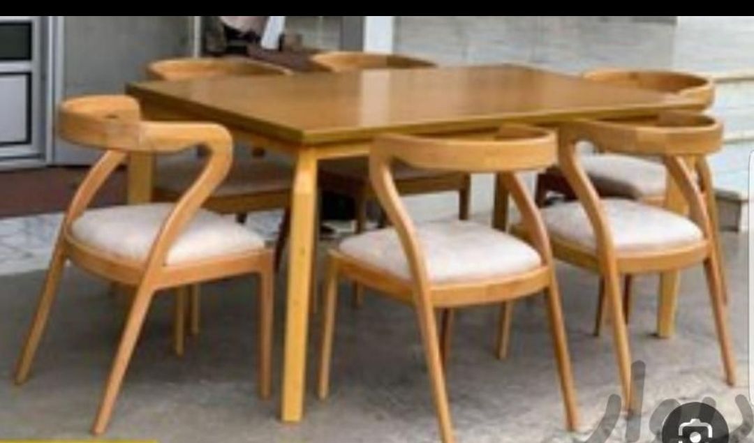 میز ناهار خوری ارغوان 4 و 6 نفره