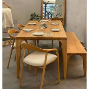 میز ناهار خوری مدل پرنس 4 و 6 نفره