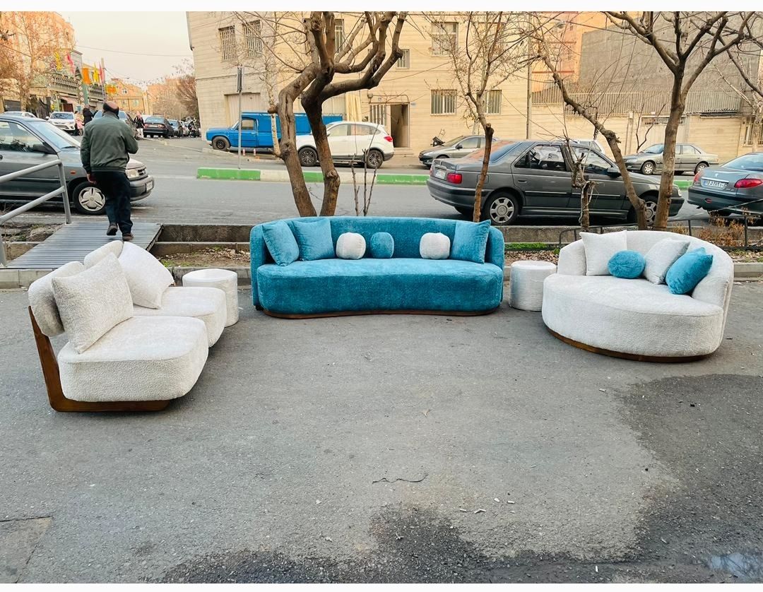 مبل 7 نفره راحتی مینیمال تدی مدل ناز