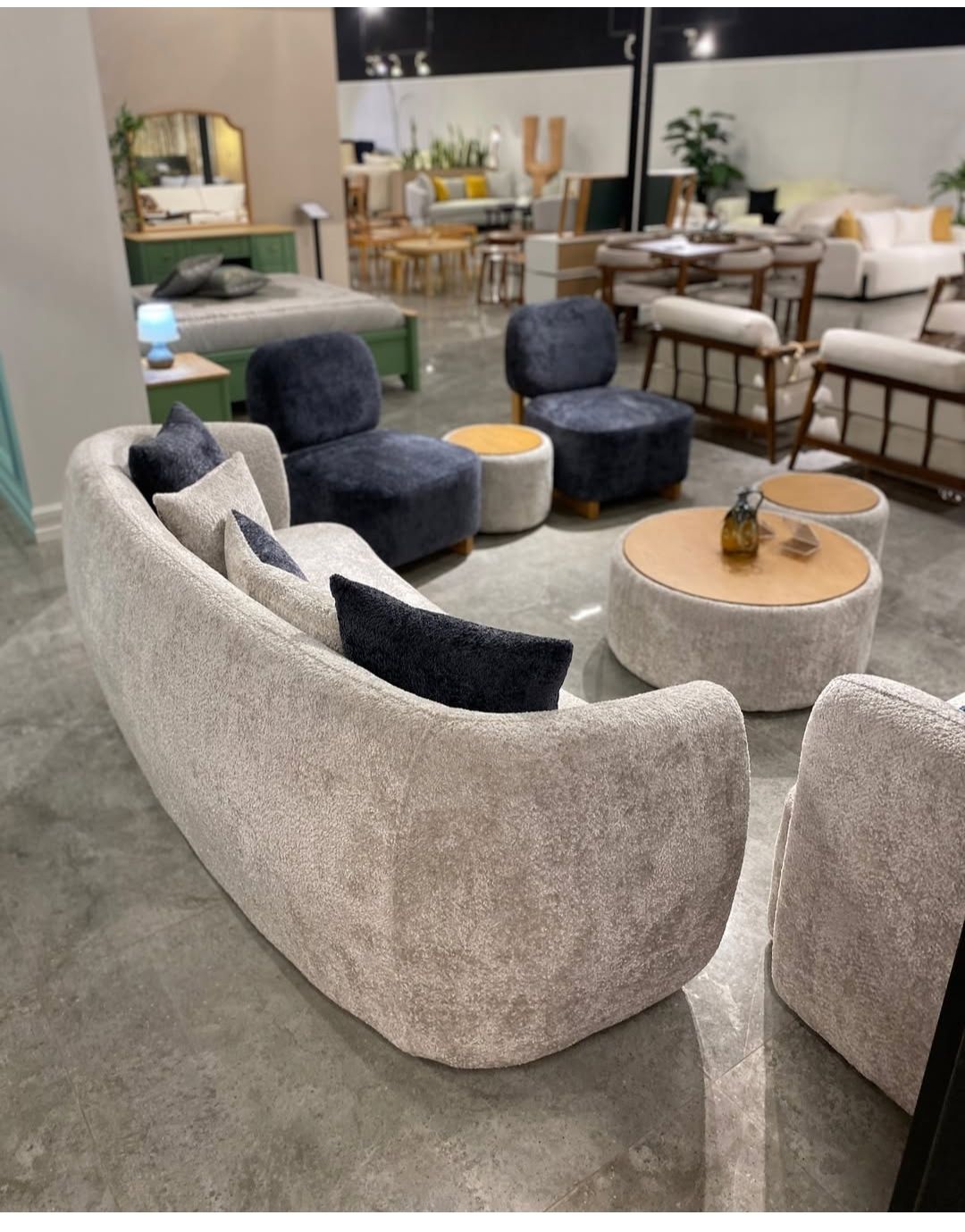 مبل 7 نفره راحتی مینیمال تدی مدل ناز