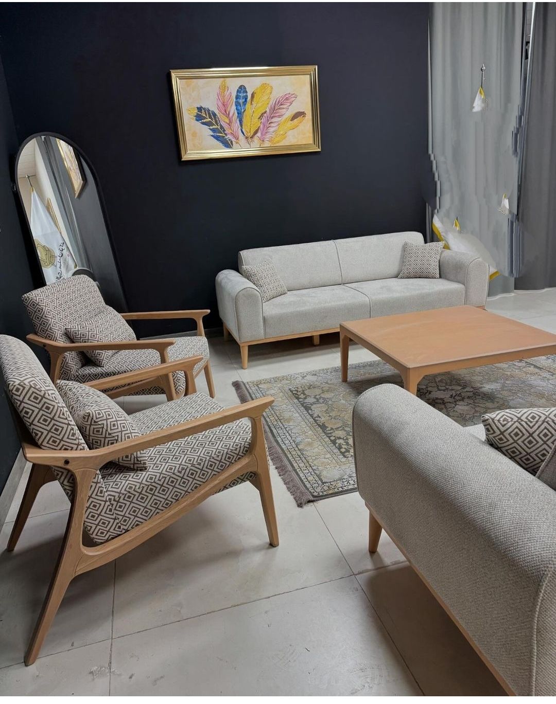 مبل راحتی Z مینیمال  7 نفره