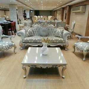 مبل کلاسیک مدل افسون 7 نفره