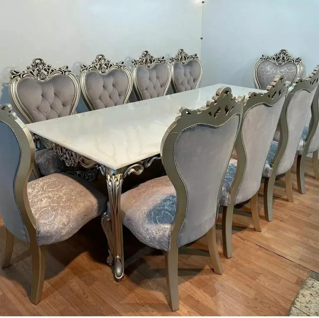 مبل کلاسیک مدل افسون 7 نفره