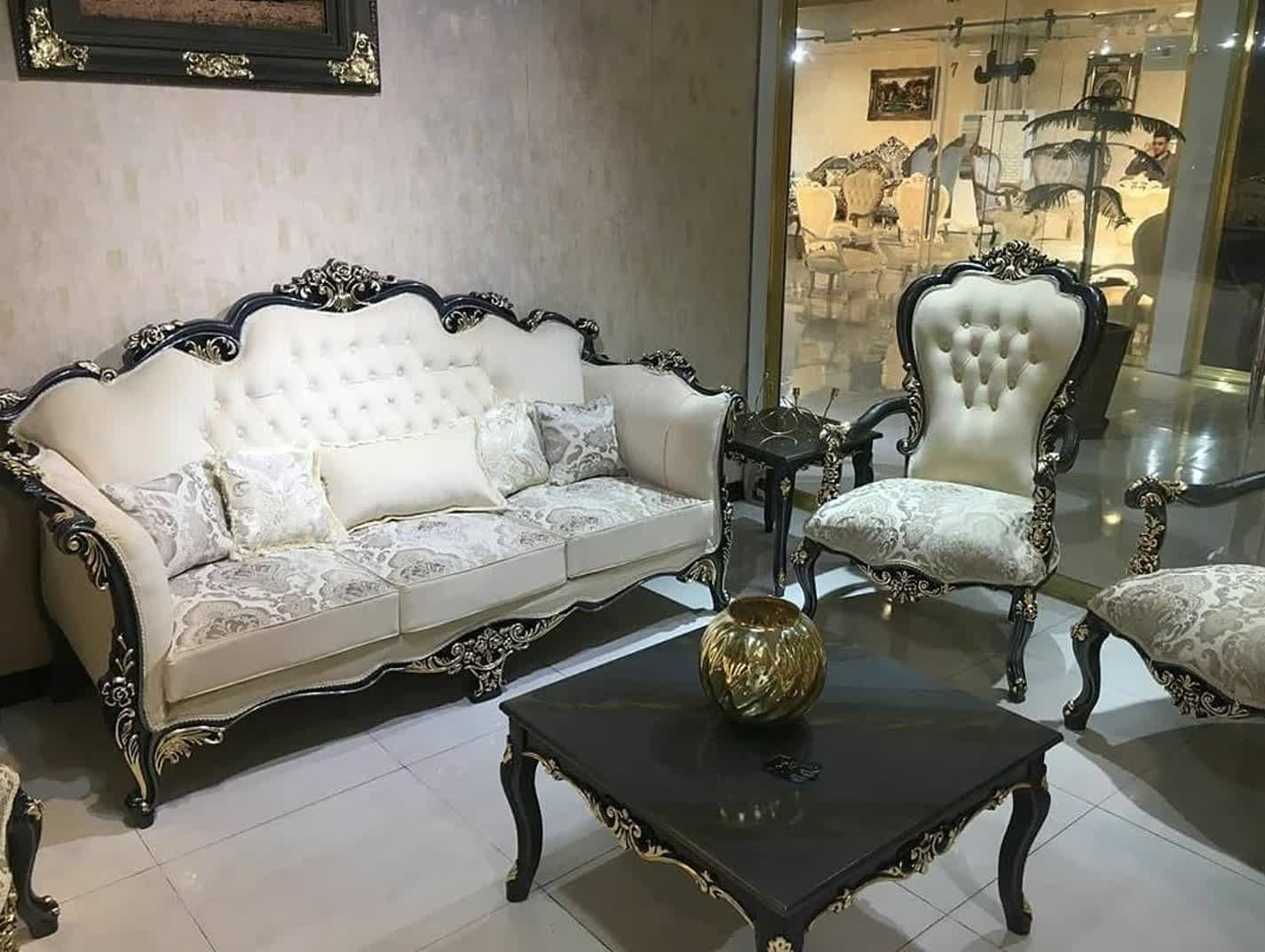 مبل کلاسیک مدل آراد 7 نفره