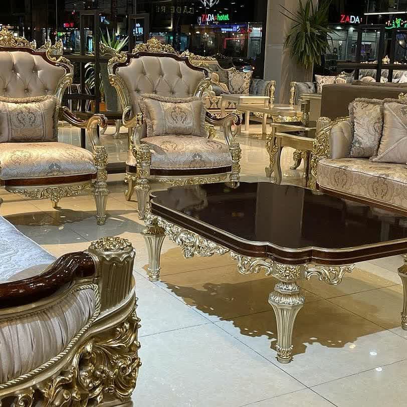 مبل سلطنتی گلایور 7 نفره