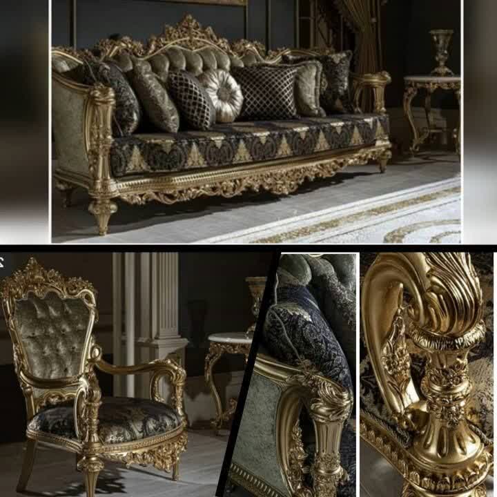 مبل سلطنتی خاطره 7 نفره