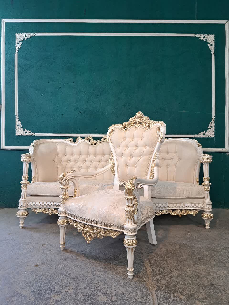 مبل سلطنتی خاطره 7 نفره