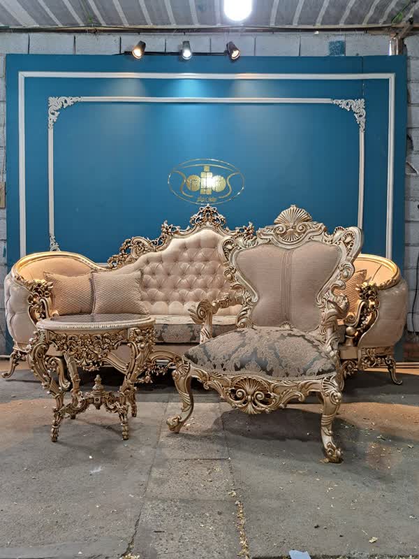 مبل سلطنتی خرچنگی 7 نفره