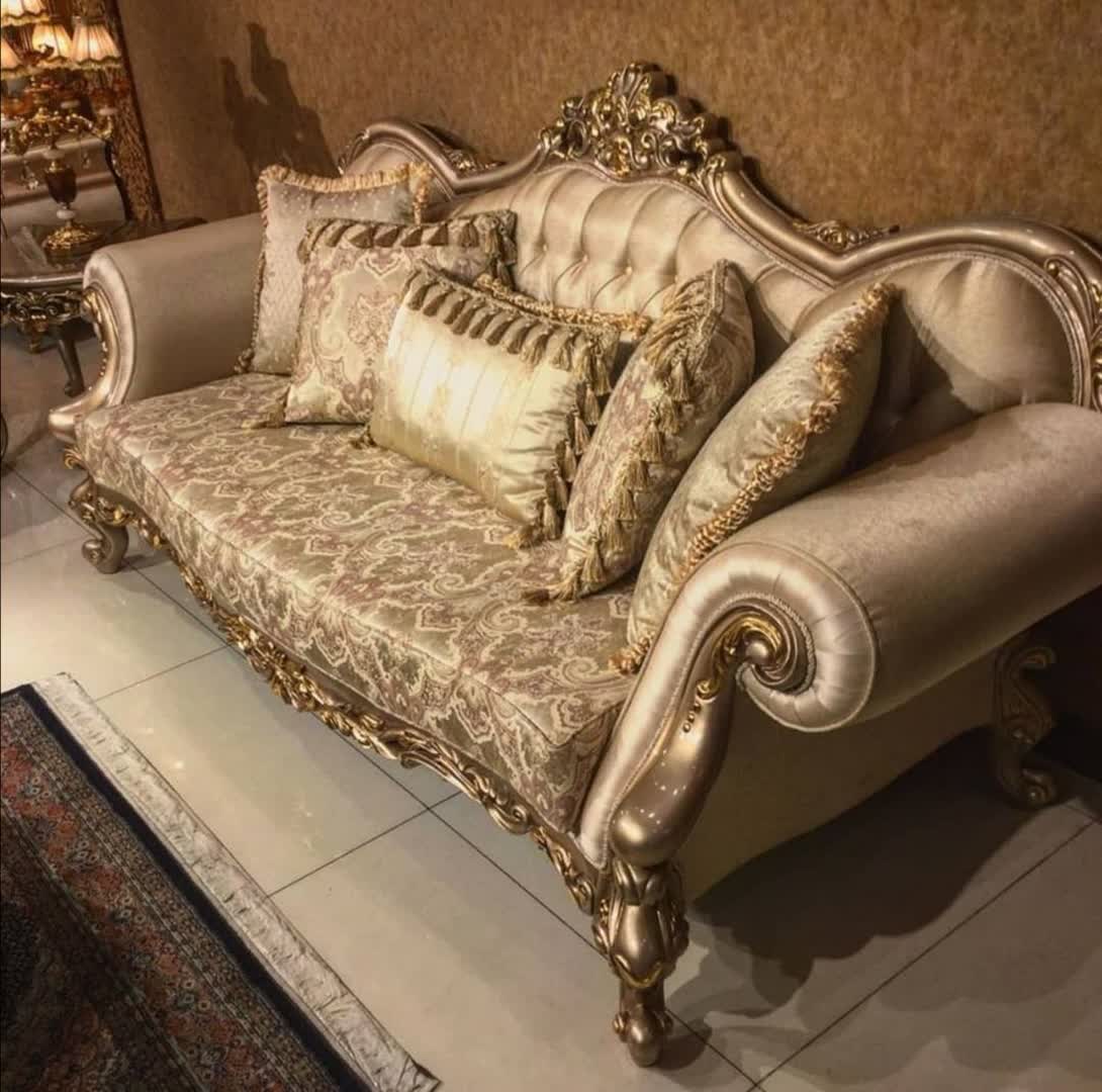 مبل سلطنتی چراغان 7 نفره