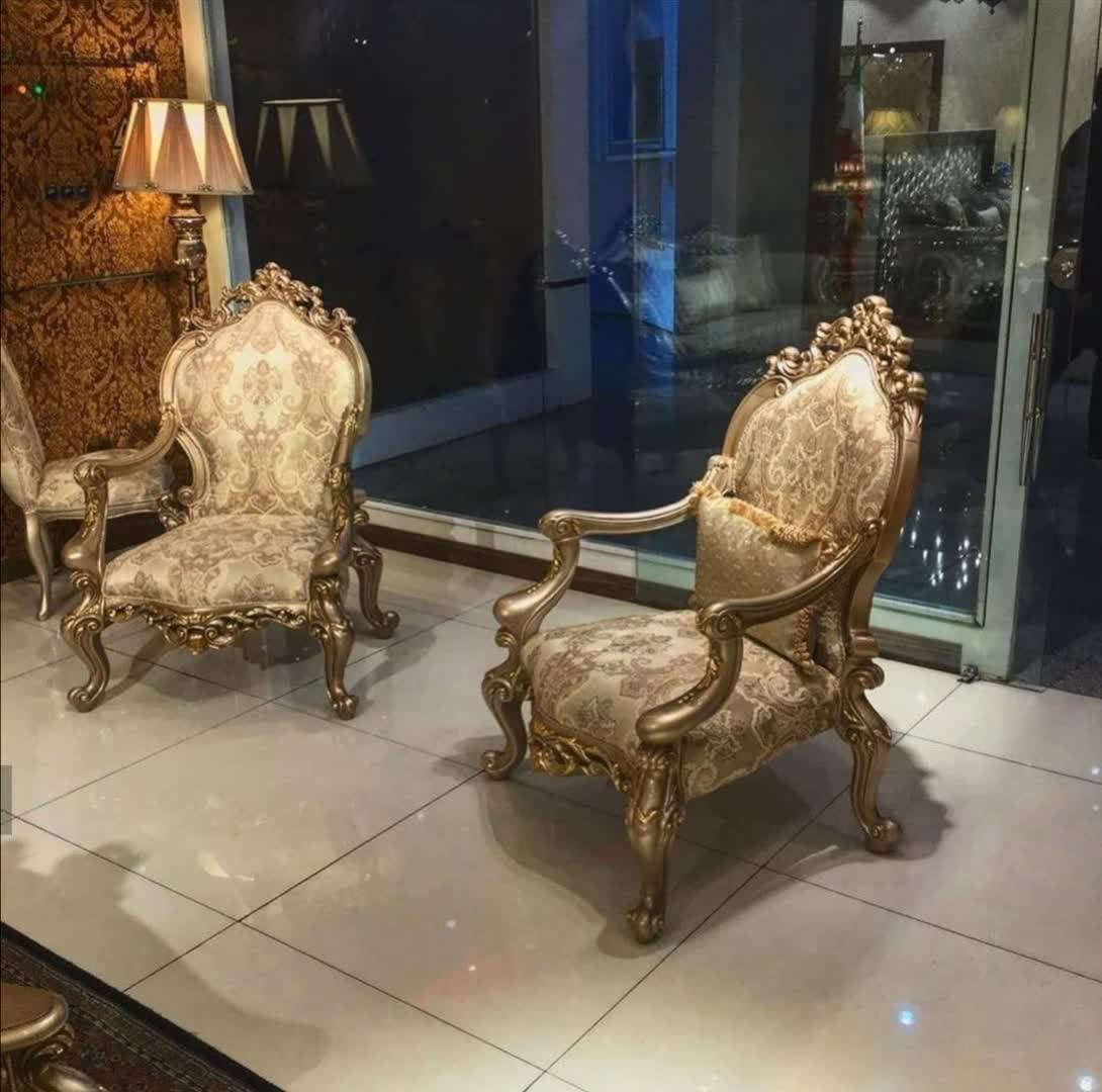 مبل سلطنتی چراغان 7 نفره