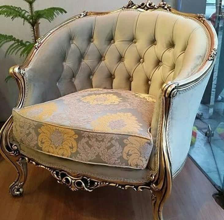 مبل کلاسیک 9 نفره مدل زمرد