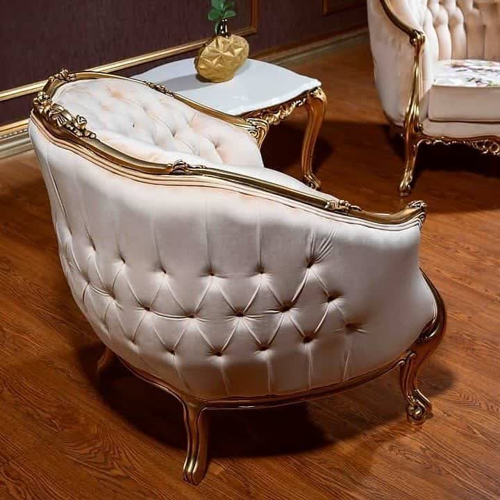 مبل کلاسیک 9 نفره مدل زمرد