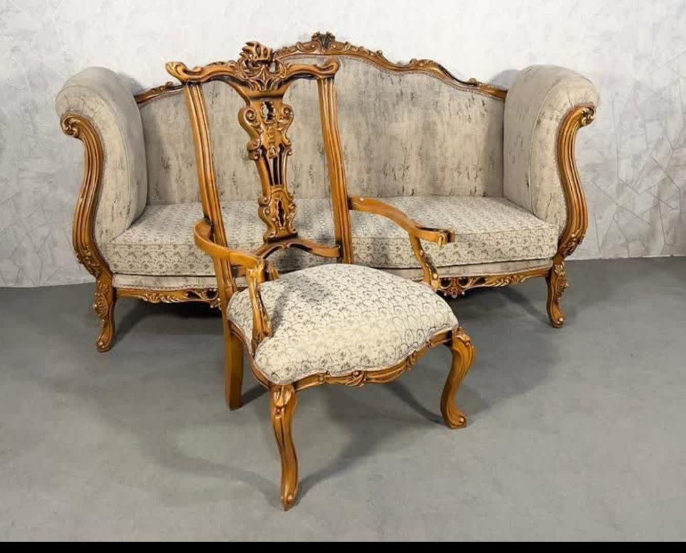 مبل کلاسیک مدل چپندر 7 نفره