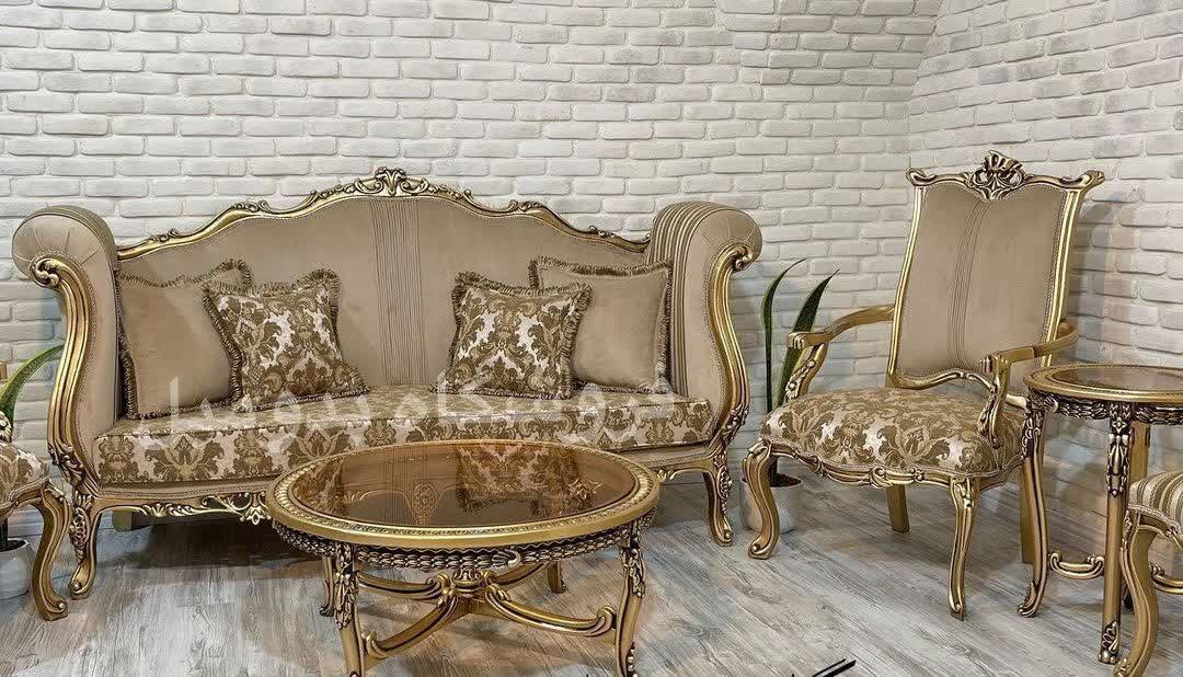 مبل کلاسیک مدل چپندر 7 نفره