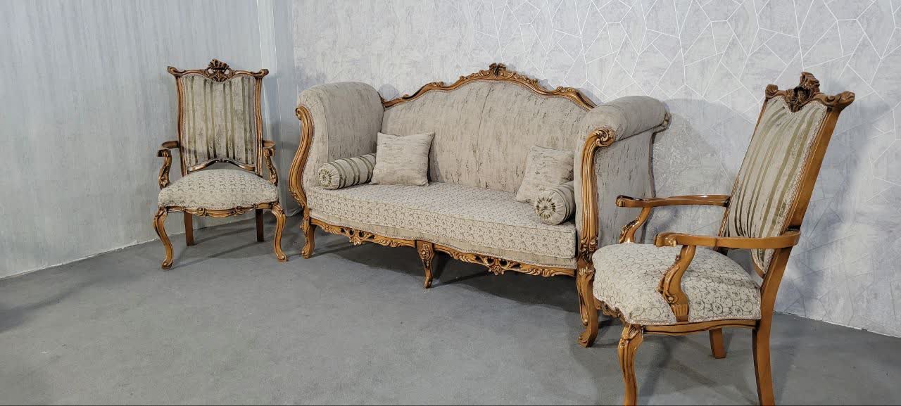 مبل کلاسیک مدل چپندر 7 نفره