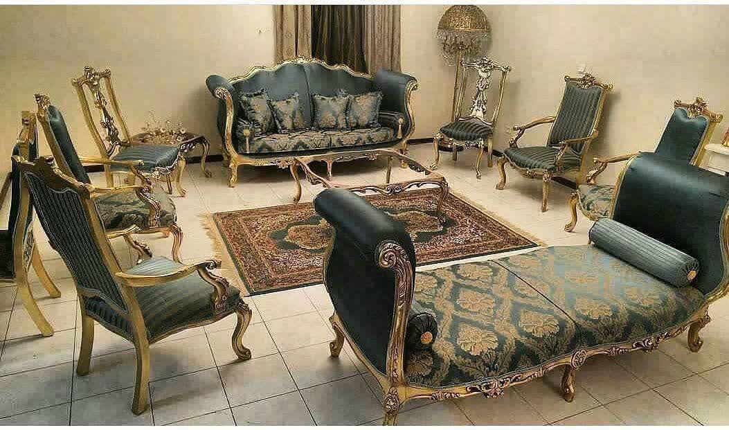 مبل کلاسیک مدل چپندر 7 نفره