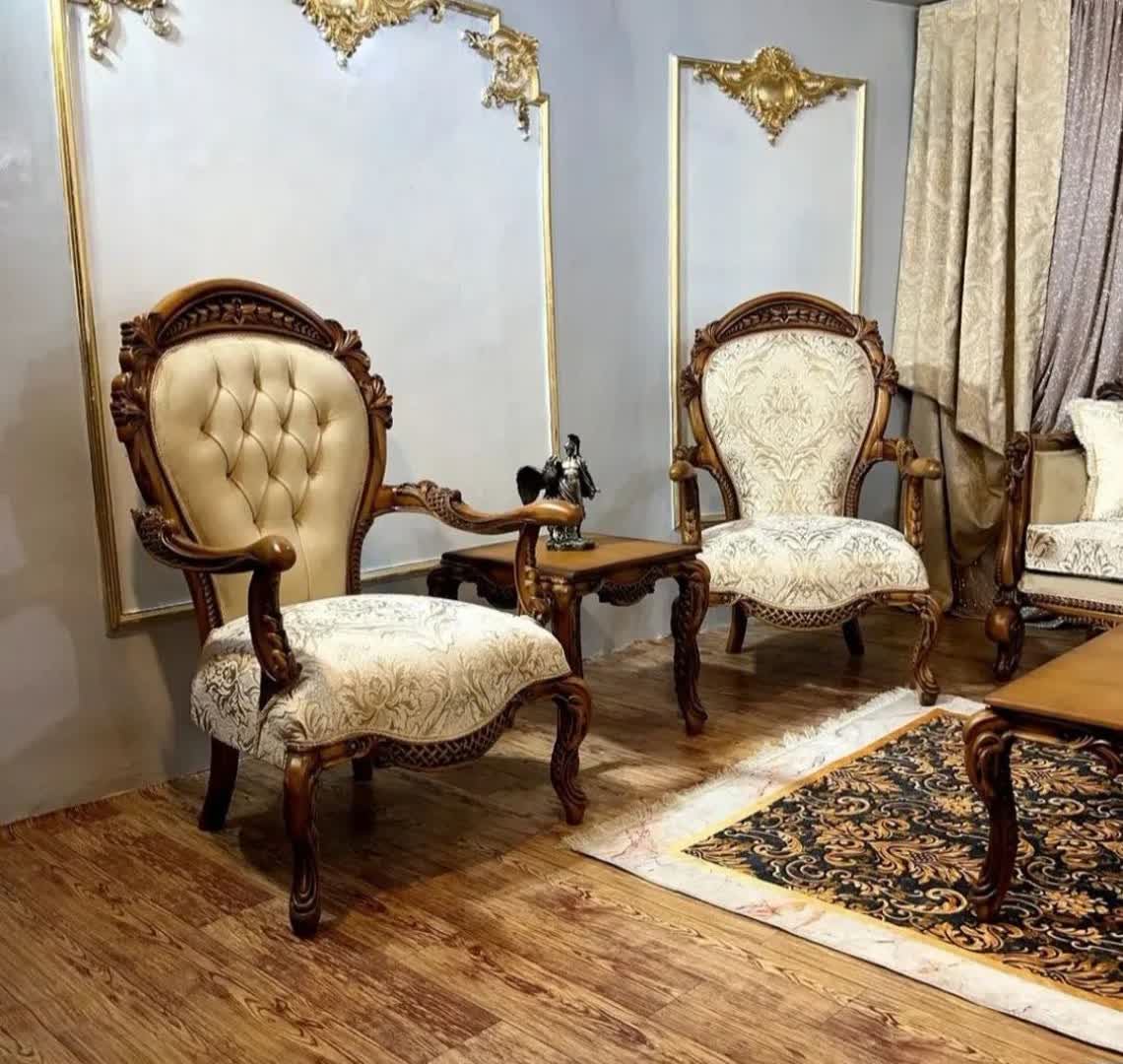 مبل کلاسیک مدل گاندو 7 نفره