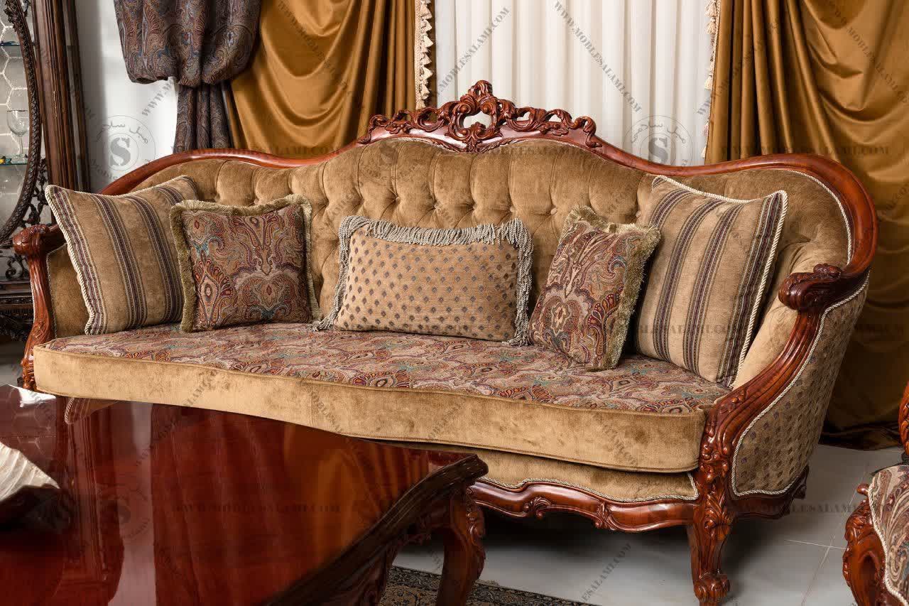 مبل کلاسیک مدل لیون 7 نفره