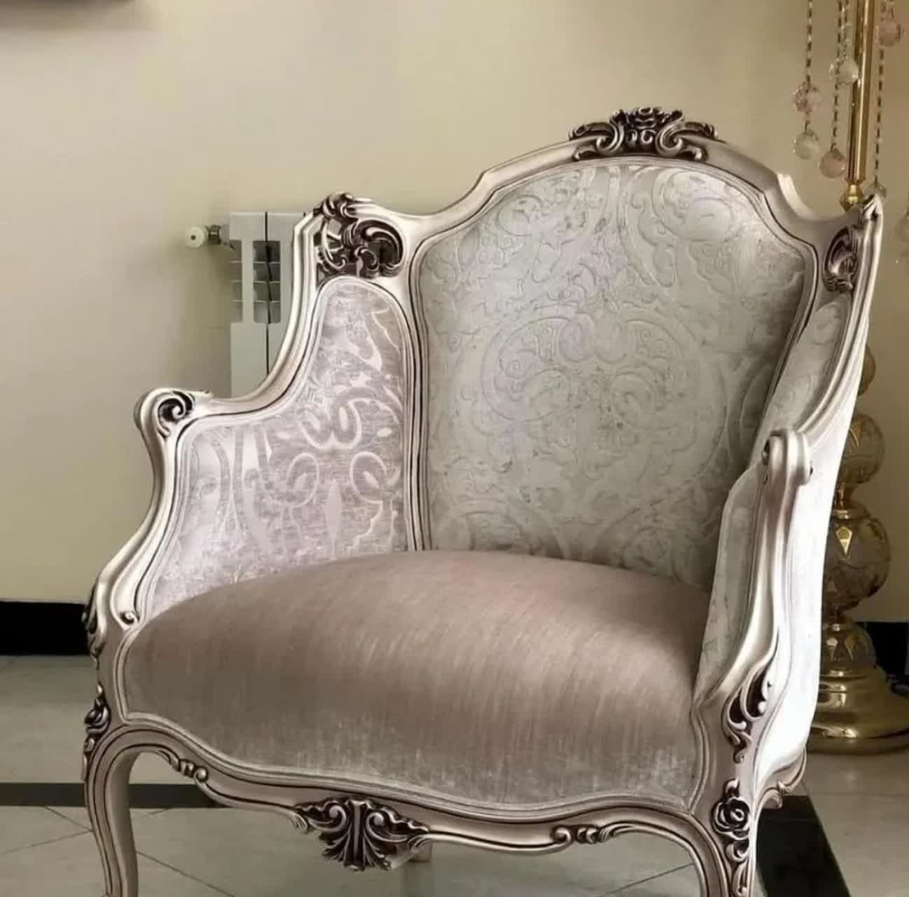 مبل استیل ایتالیایی مانلی 7 نفره