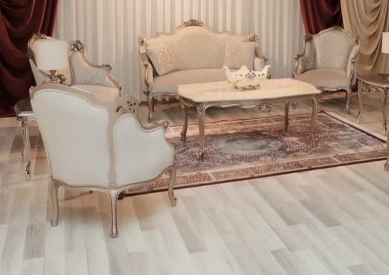 مبل استیل ایتالیایی مانلی 7 نفره