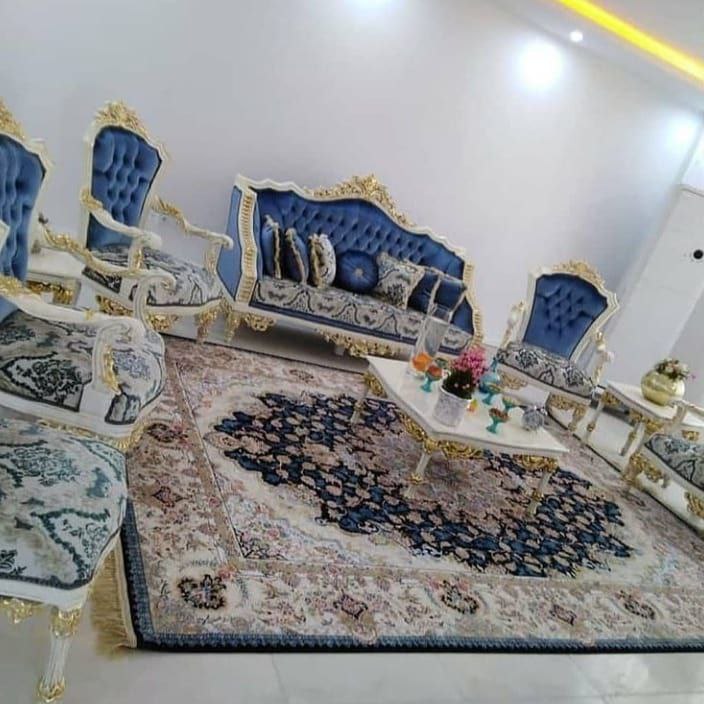 مبل استیل آبشاری 7 نفره