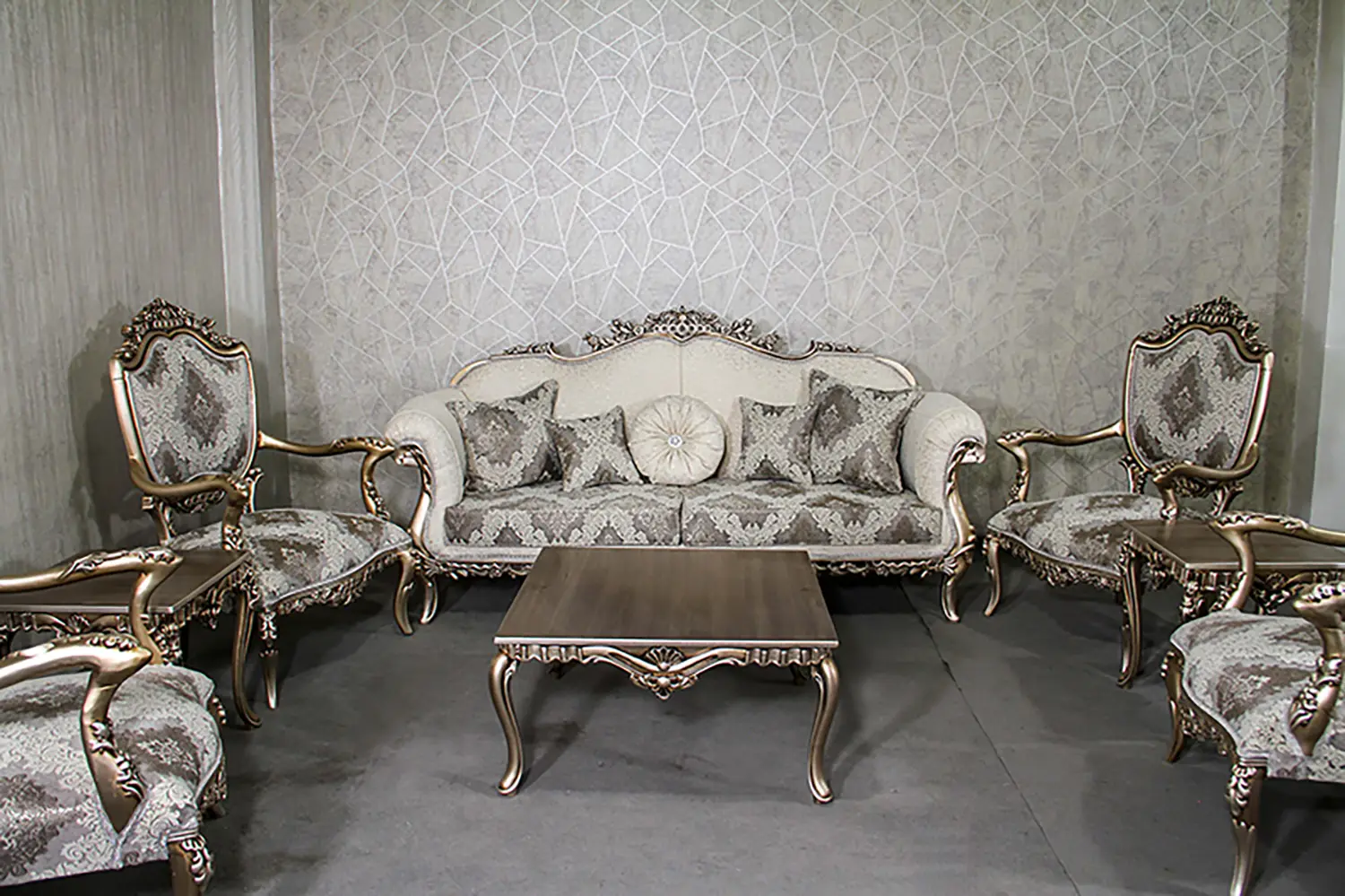 مبل استیل الگانت 7 نفره