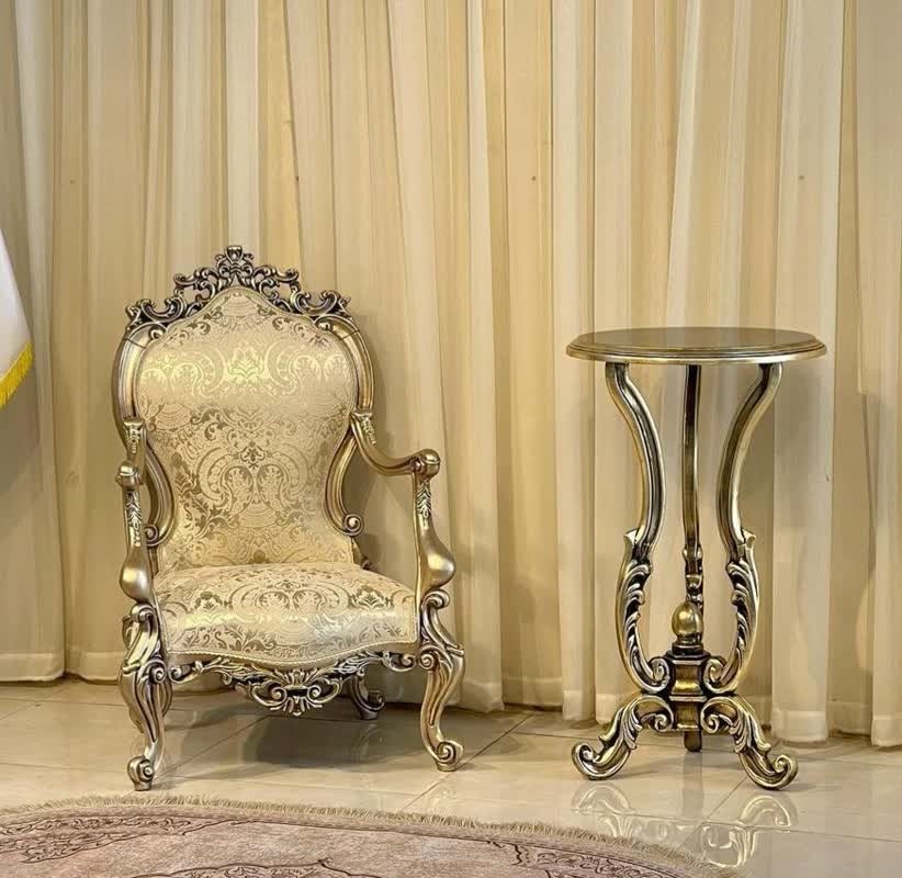 مبل استیل چراغان 7 نفره