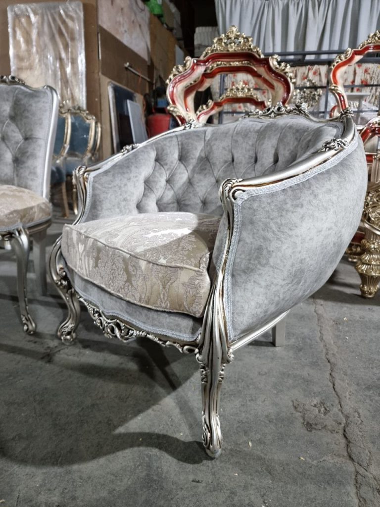 مبل استیل زمرد 7 نفره