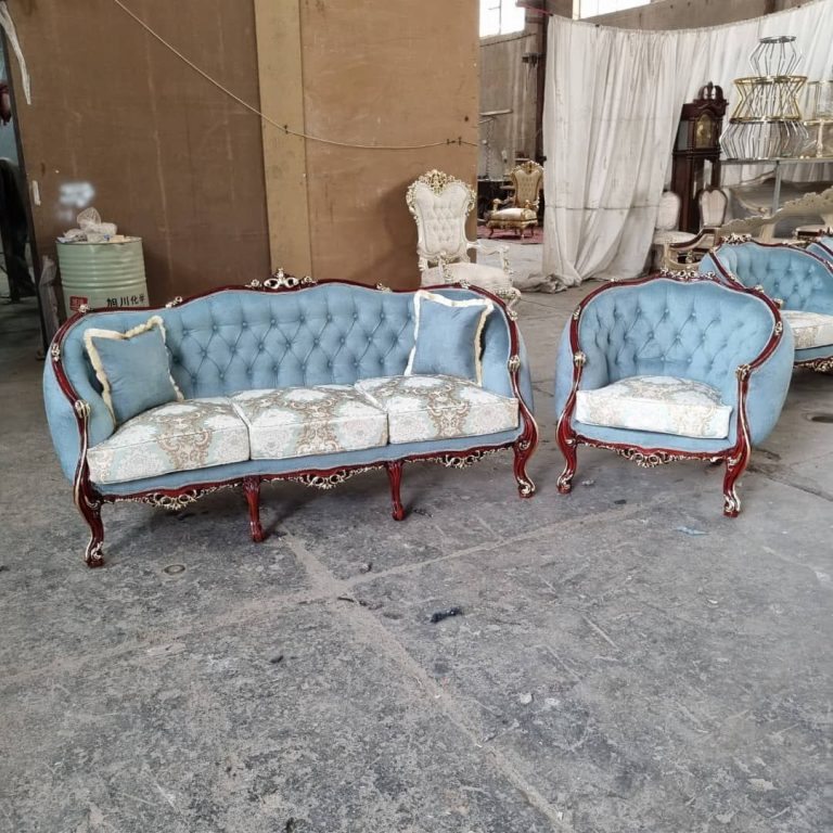 مبل استیل زمرد 7 نفره