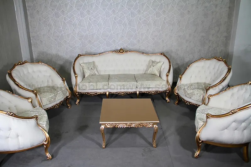 مبل استیل زمرد 7 نفره