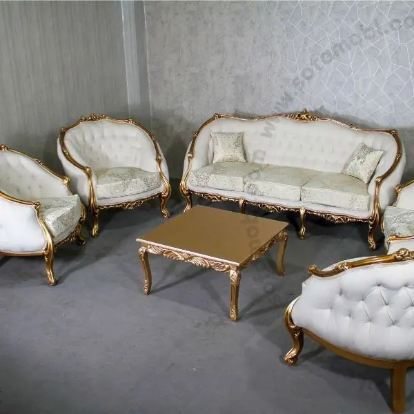 مبل استیل زمرد 7 نفره