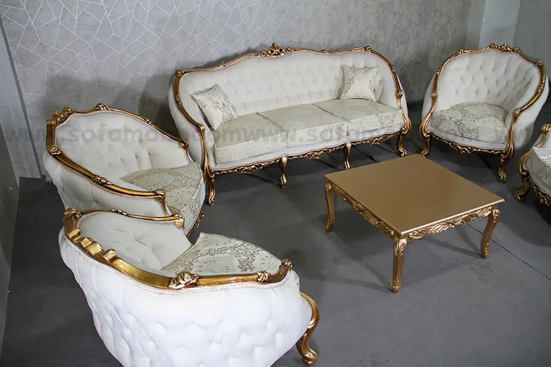 مبل استیل زمرد 7 نفره