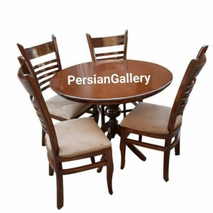 میز ناهارخوری کلاسیک 4 نفره