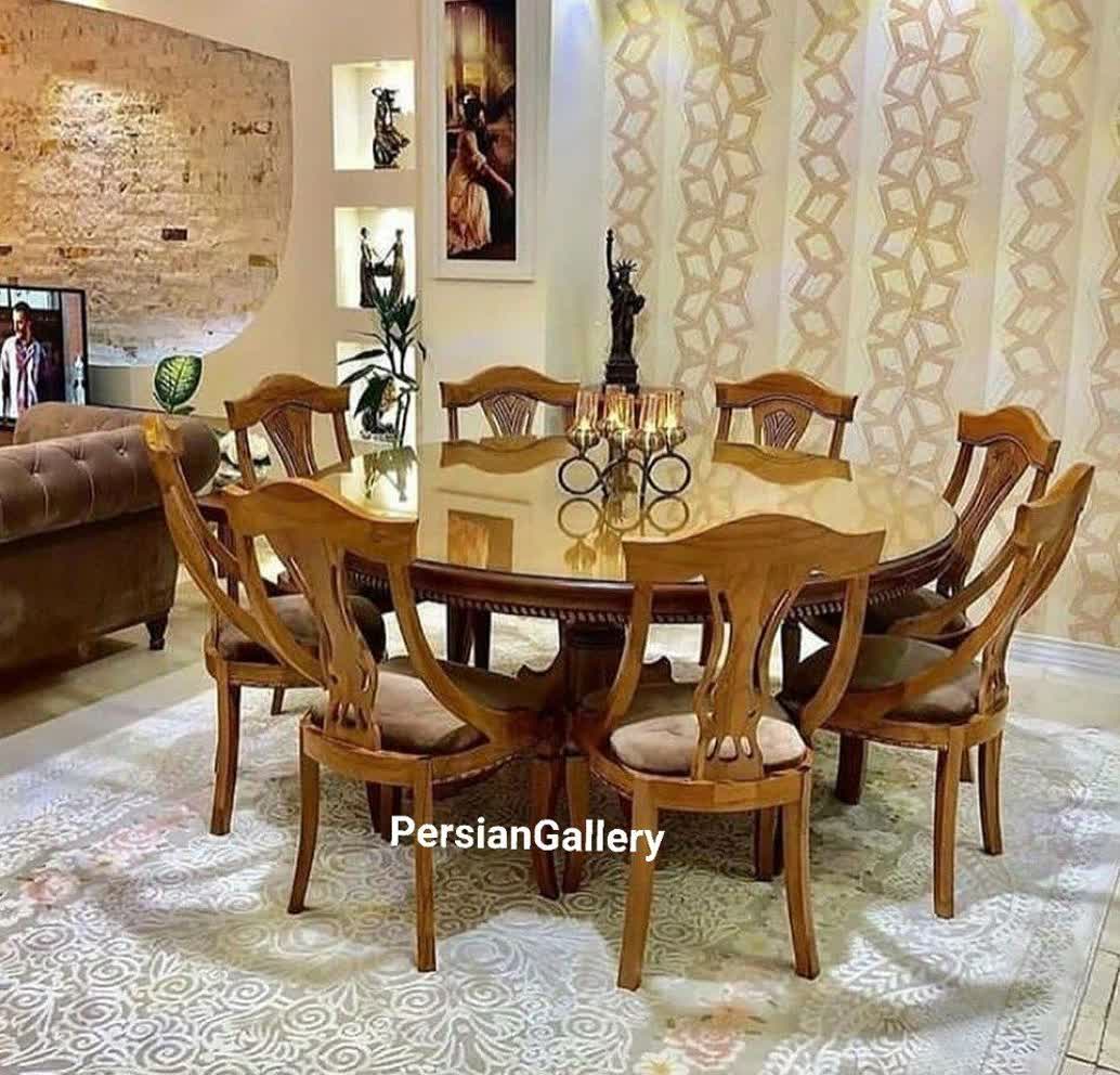 میز ناهارخوری گیتاری 6 نفره