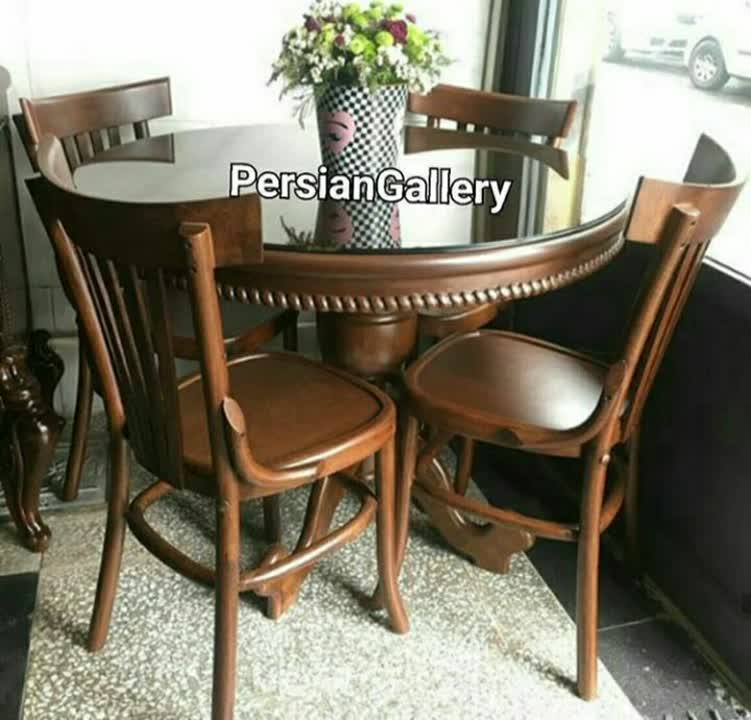 میز ناهارخوری لهستانی 6 نفره