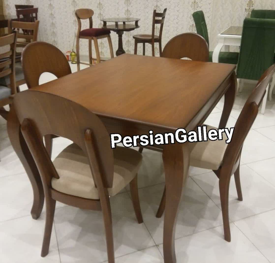 میز ناهارخوری نعل اسبی 6 نفره