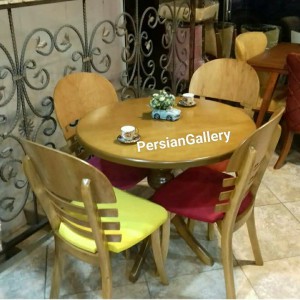 میز ناهارخوری تیغ ماهی 6 نفره