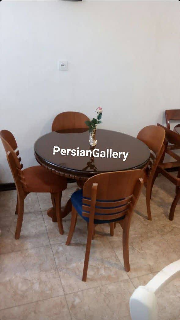 میز ناهارخوری تیغ ماهی 6 نفره