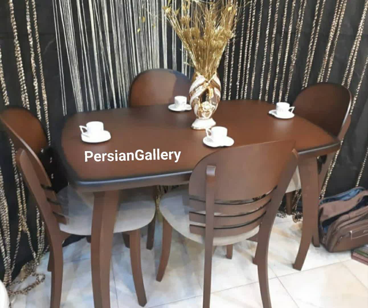 میز ناهارخوری تیغ ماهی 6 نفره